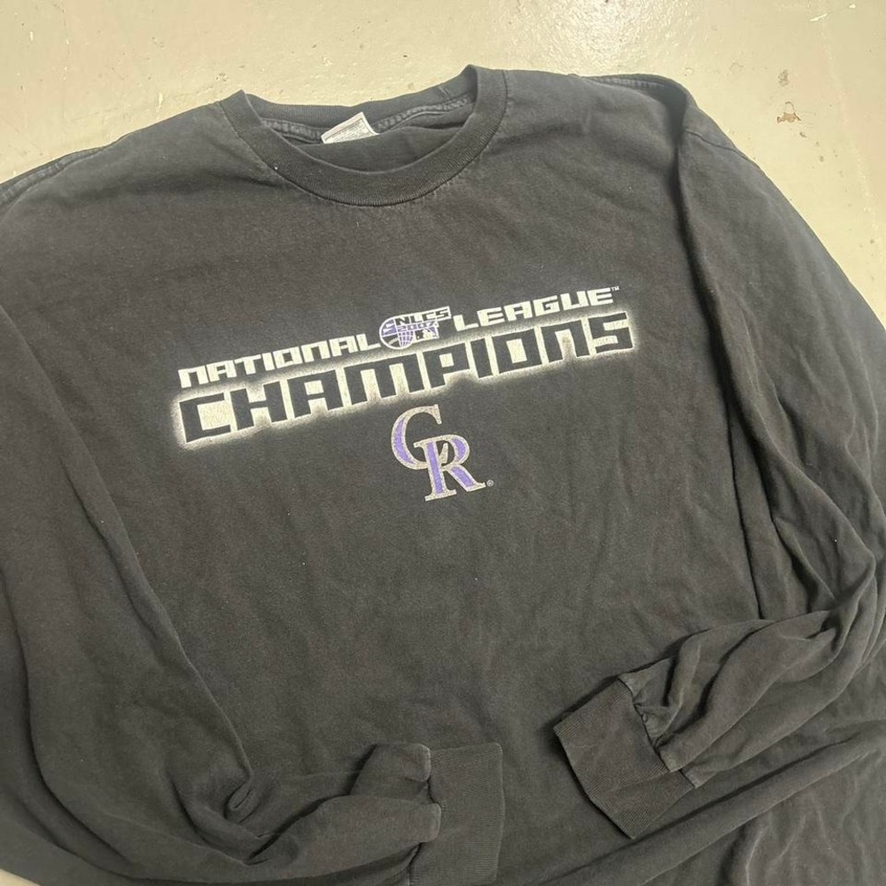 Vintage Colorado Rockies MLB Shirt‎